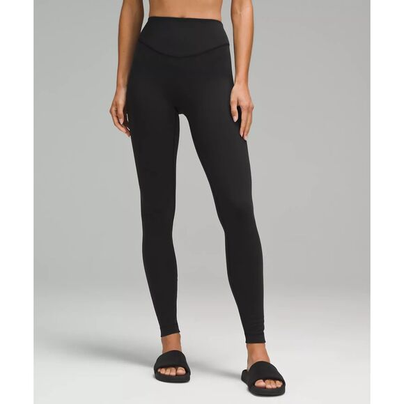 Lululemon Wunder Under SmoothCover High-Rise Tight 25" Size 8 Black NWT - Picture 1 of 7